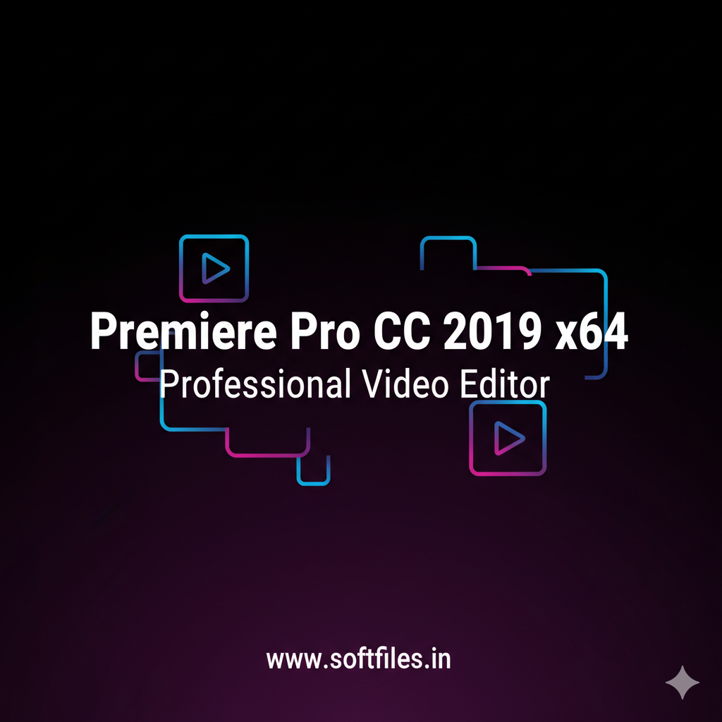 Adobe Premiere Pro CC 2019 x64 Free Download