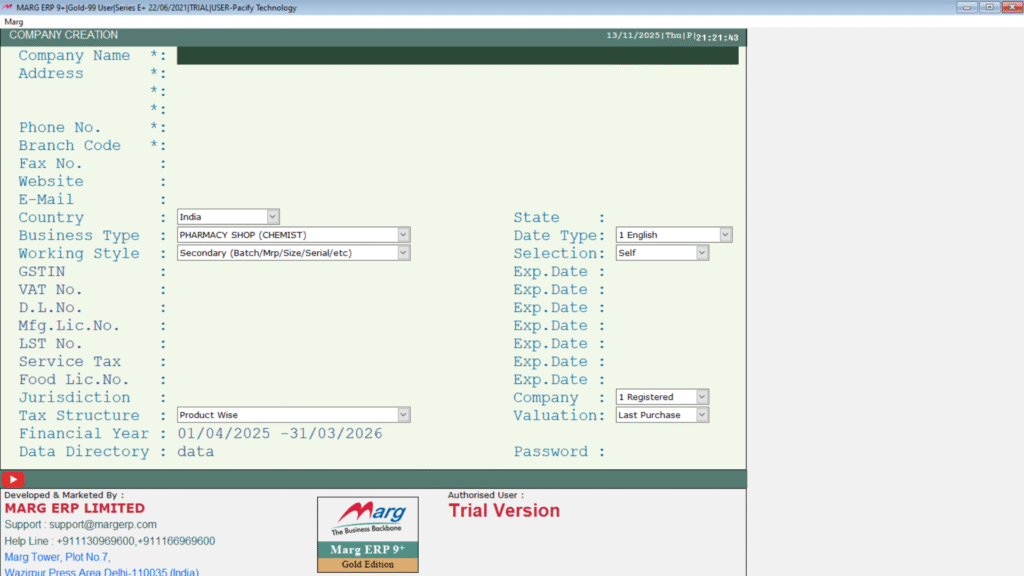 Download Marg ERP 9+