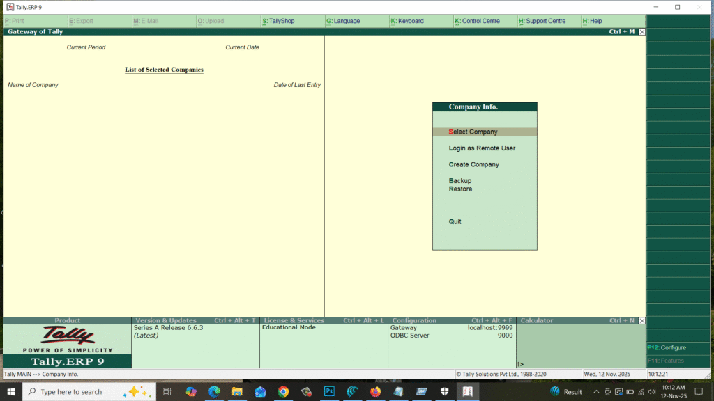 Download Tally ERP 9 Release 6.6.3